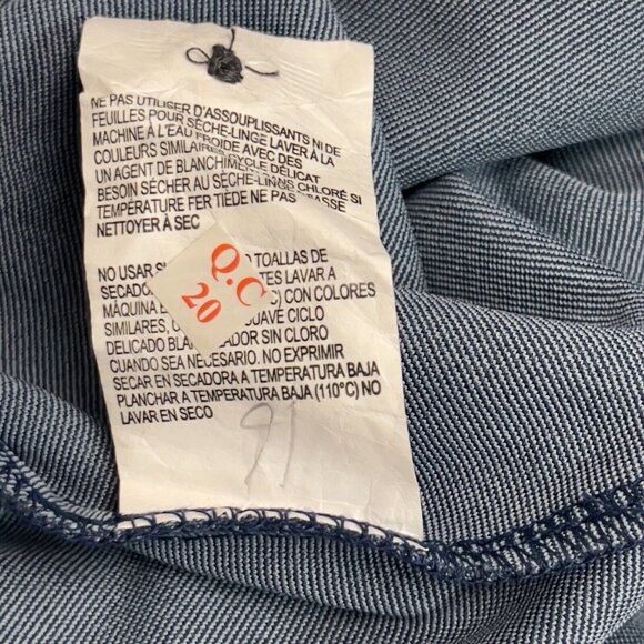 Grand Slam Performance Golf Mens Blue Long Sleeve Polo Shirt XXL UPF 50 New - Picture 8 of 9